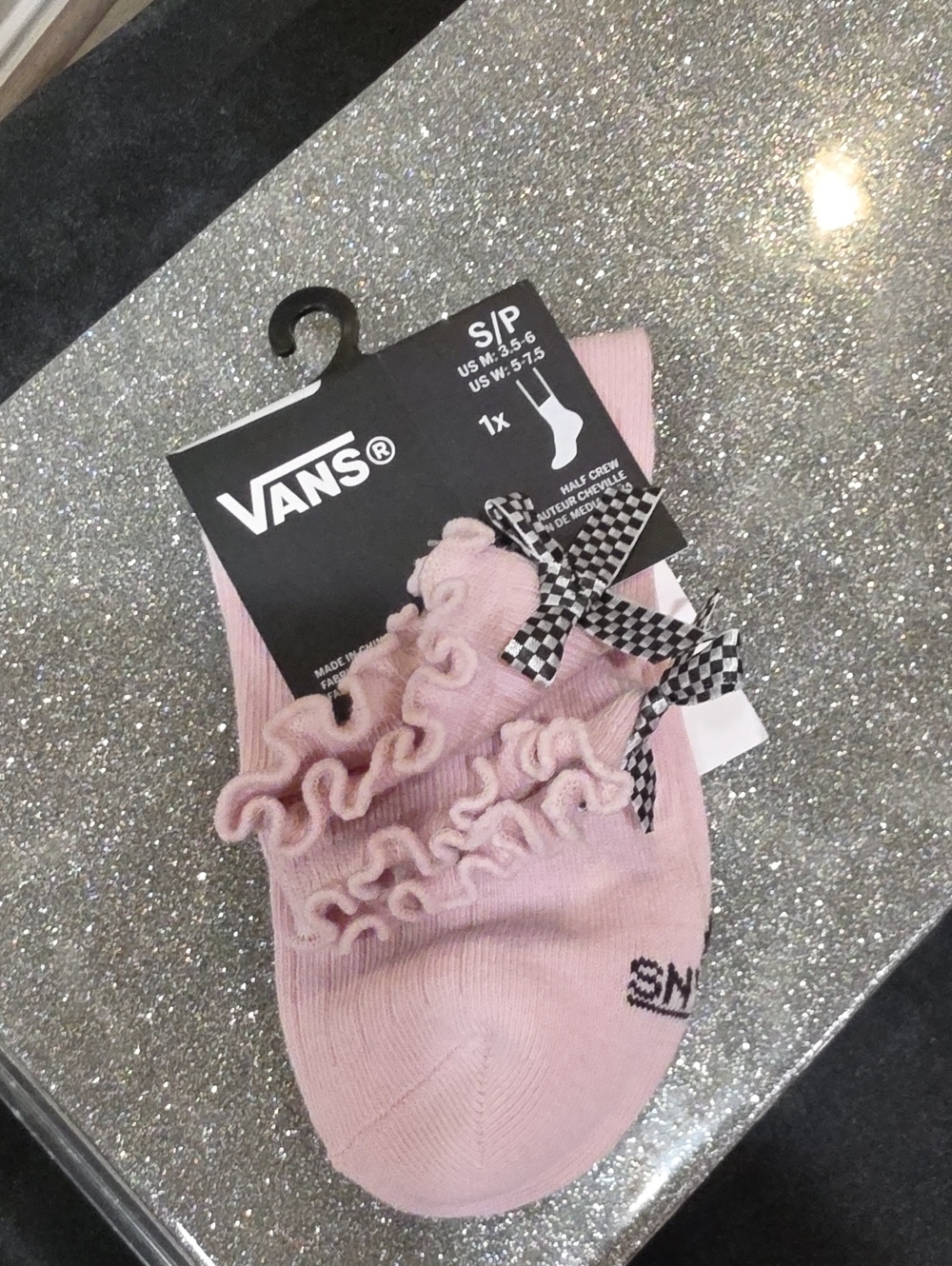 Vans Rufflen Low Crew Socks - Picture 4 of 6